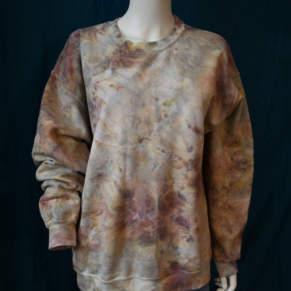 Vintage Tye-Dye Sweatshirt (Size L)